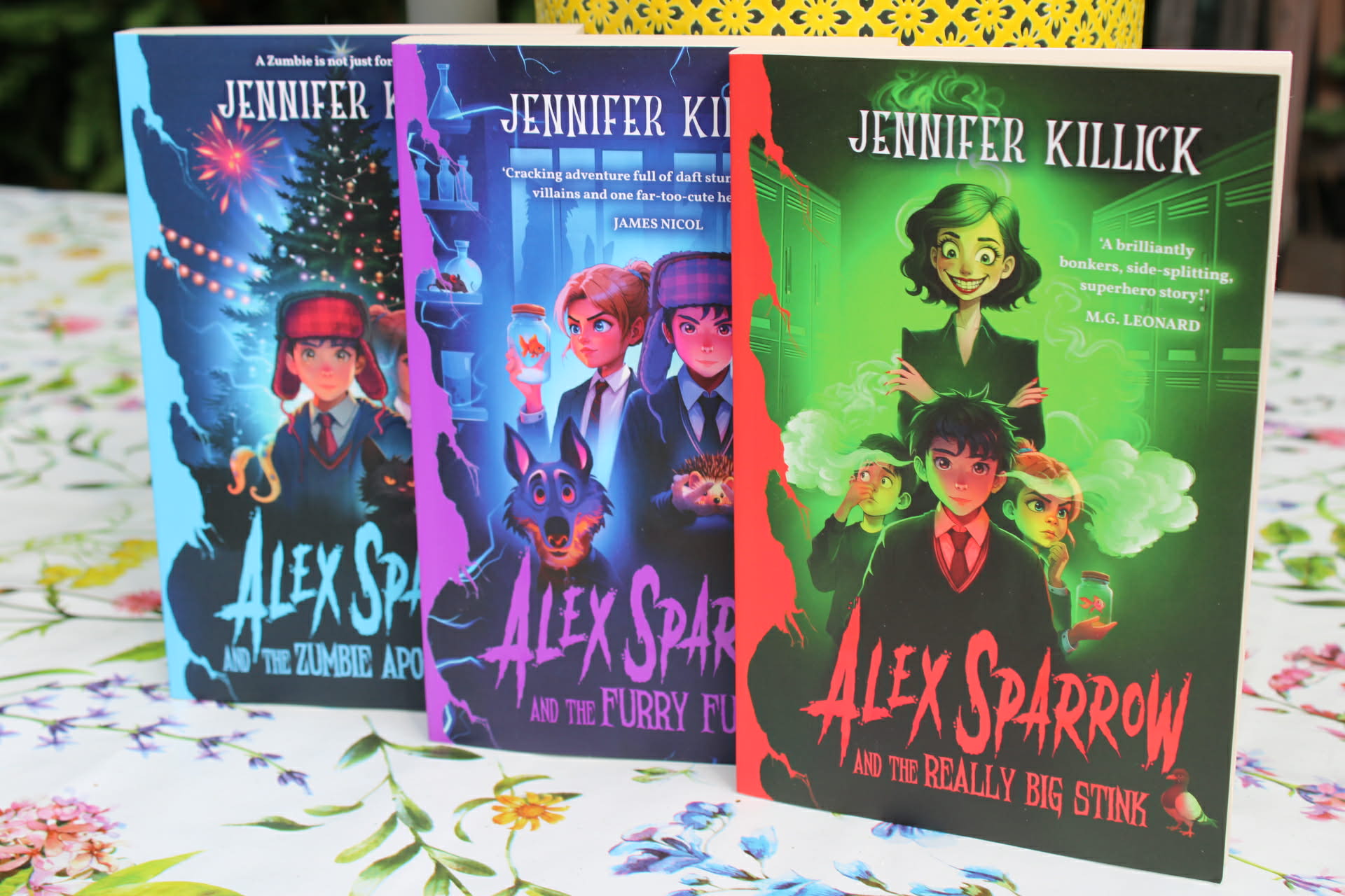 Win a set of three Alex Sparrow books by Jennifer Killick!