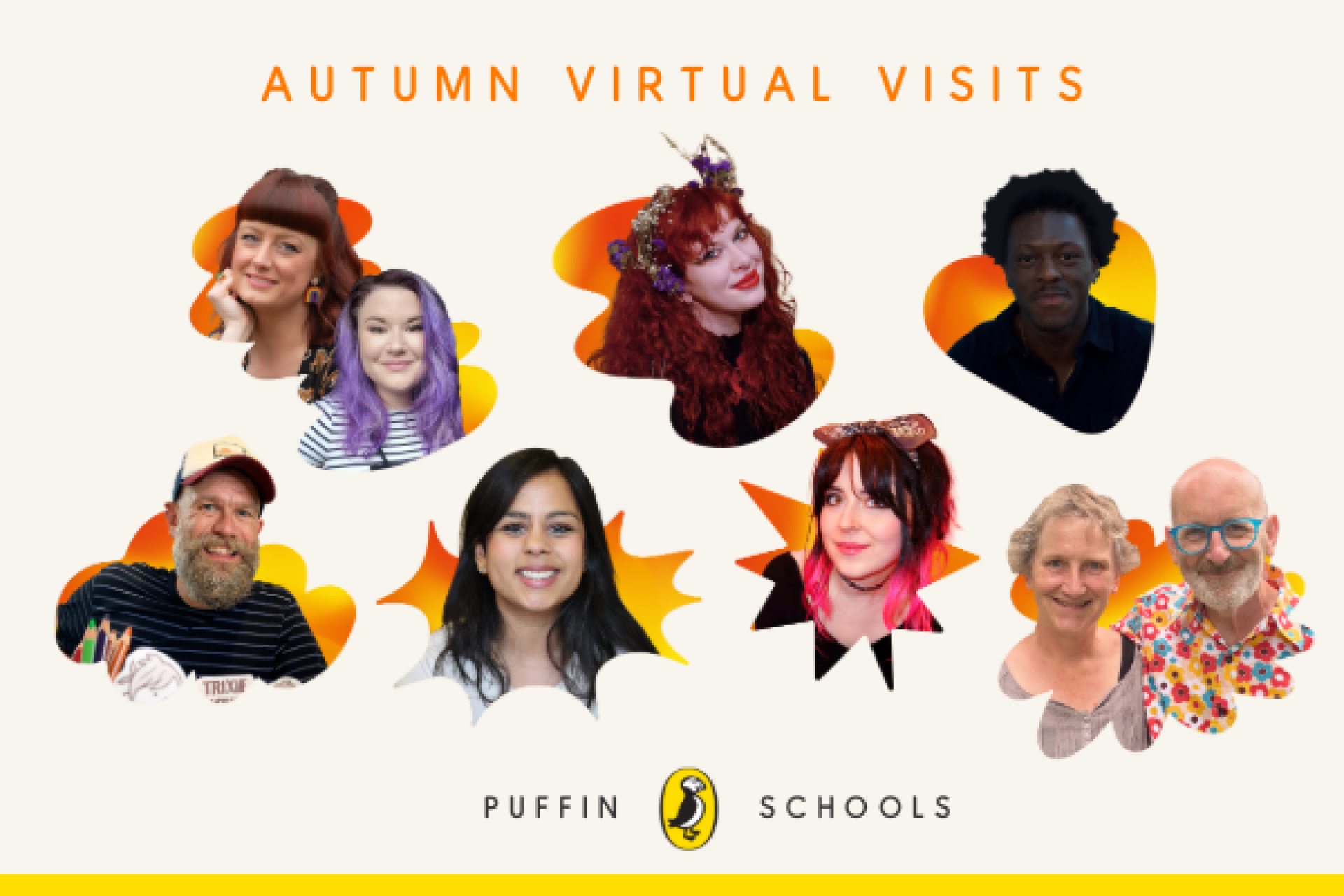 Puffin’s Autumn Term of FREE Virtual Author Visits is available for booking NOW