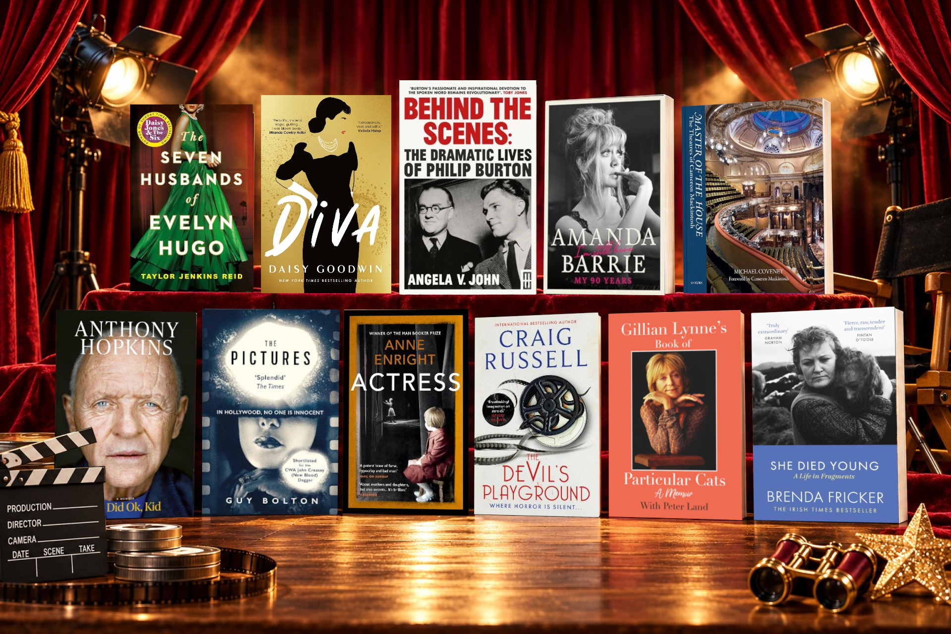 From Stage to Screen: Brilliant Books About Theatre, Film and Life in the Spotlight