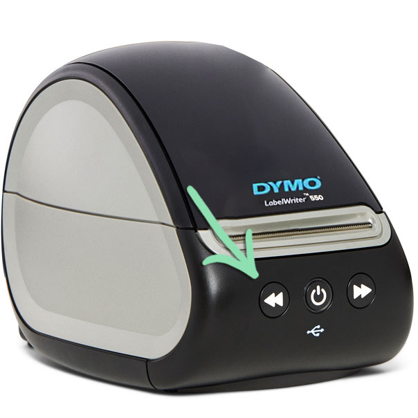 dymo labelwriter 550 flashing light