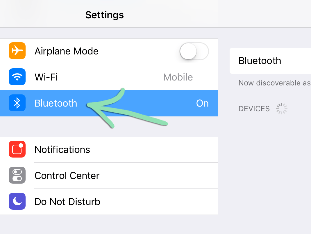 bluetooth card readers with ipad connection problem