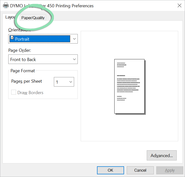 Message d'erreur imprimante DYMO LabelWriter 400 - Microsoft Community