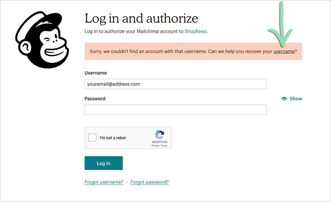 Mailchimp Integration Troubleshooting