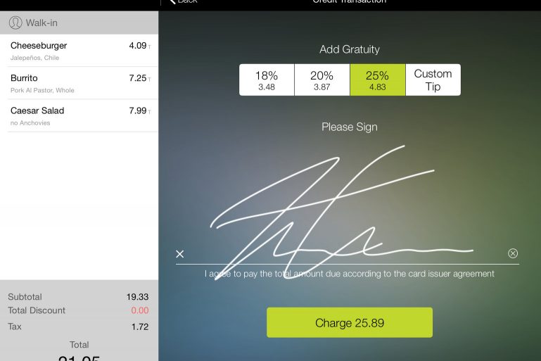 Combined Tip and Sig Screen