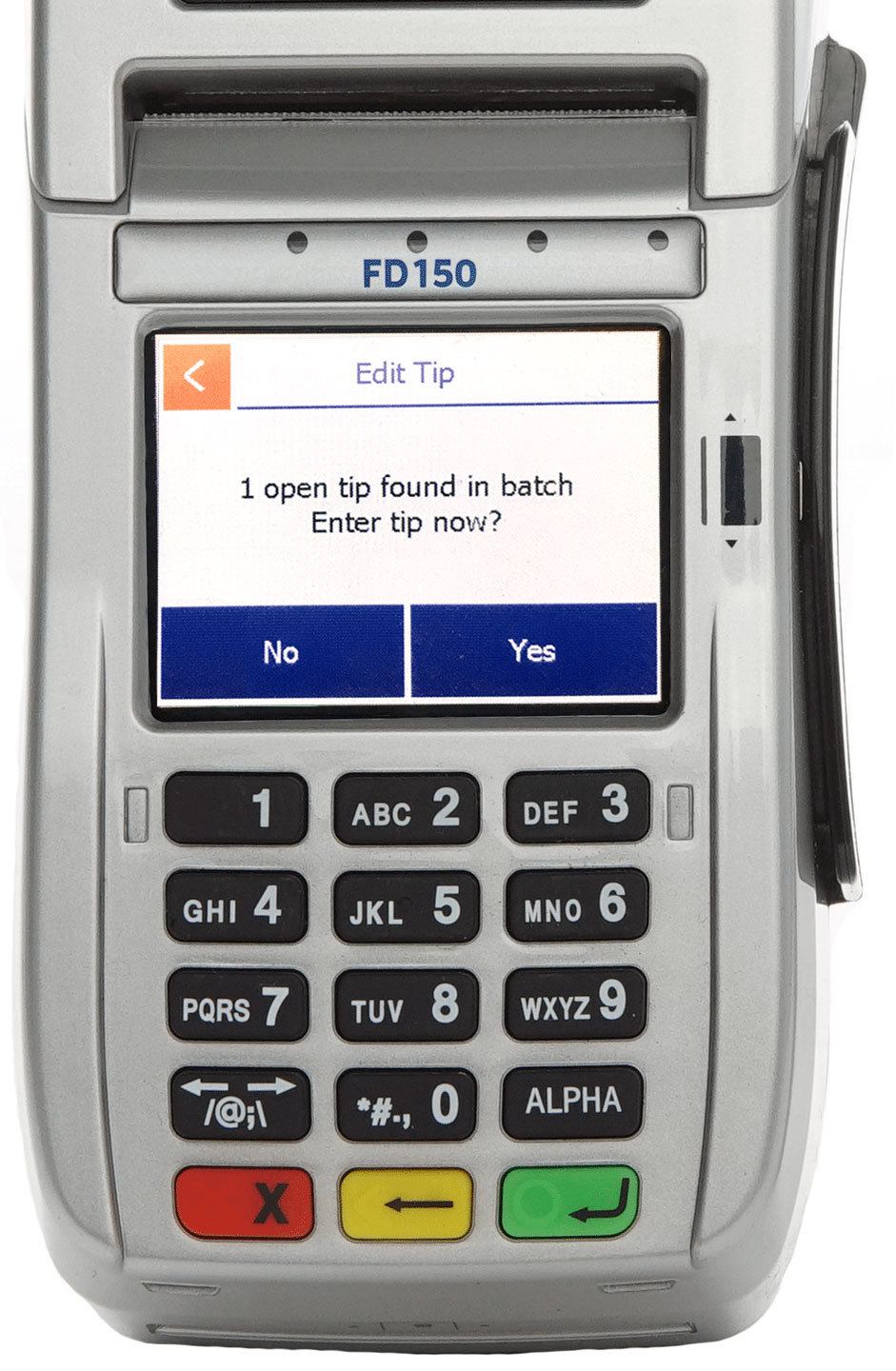 Using the First Data FD130 / FD150 Terminal Lightspeed SSeries Support