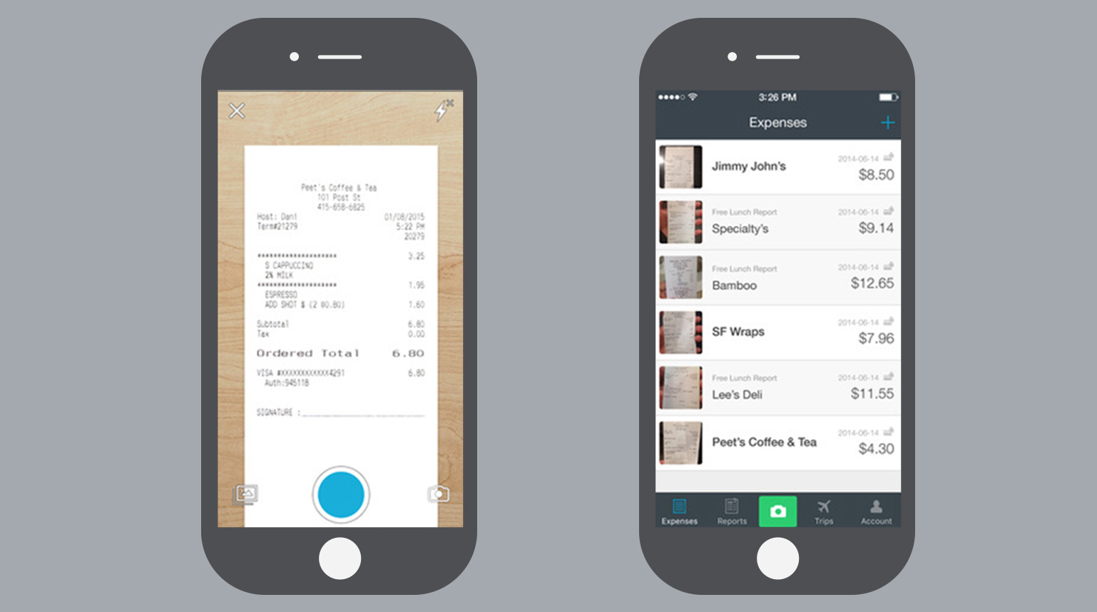 Expensify app screenshot retailer app best retail apps