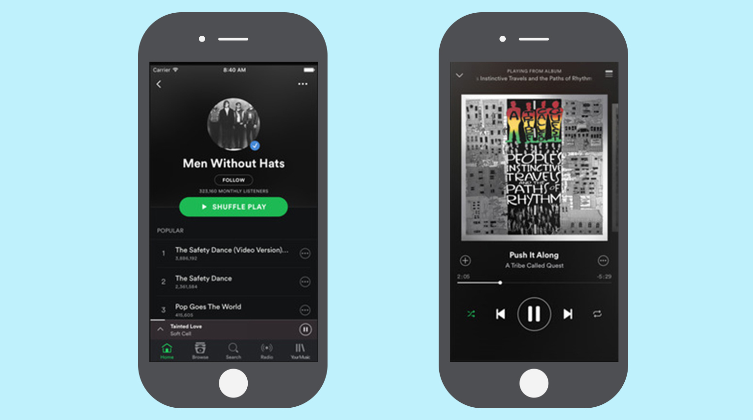 Spotify screenshot retailer app best retail apps