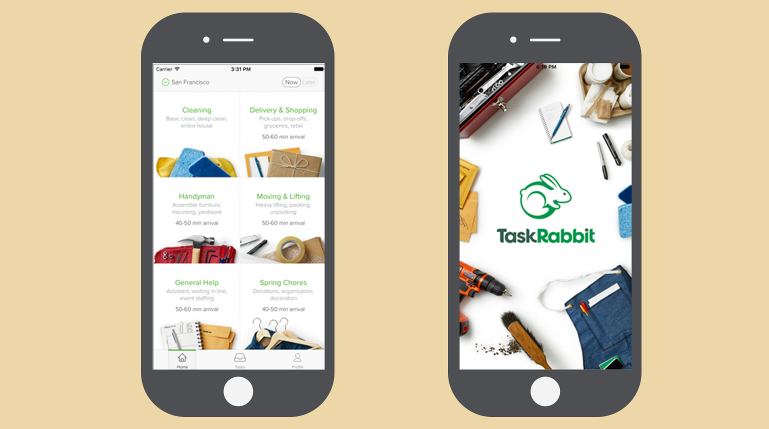 Task Rabbit screenshot retailer app best retail apps