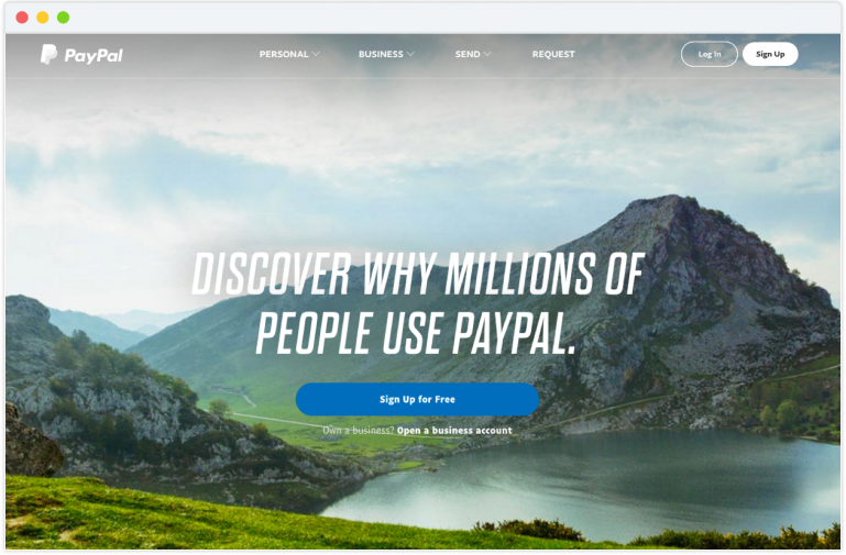 paypal screenshot