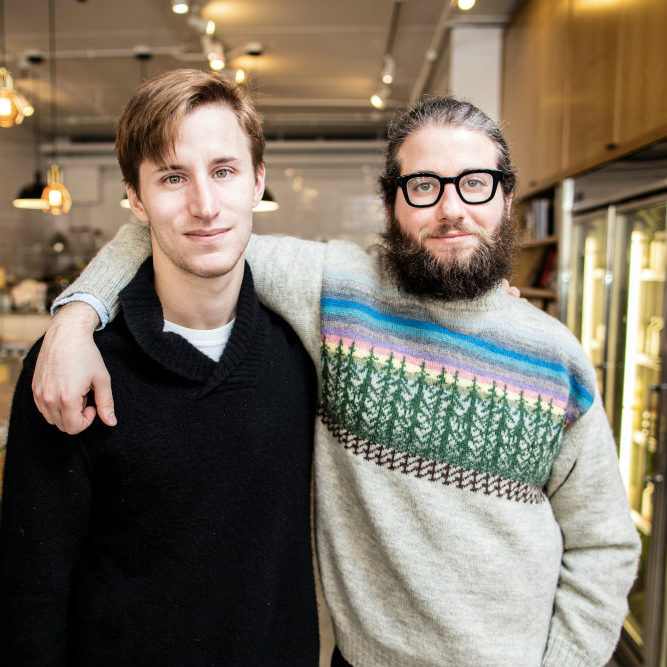 Owners of the Juice Box in New Haven, CT Sasha and Sammy