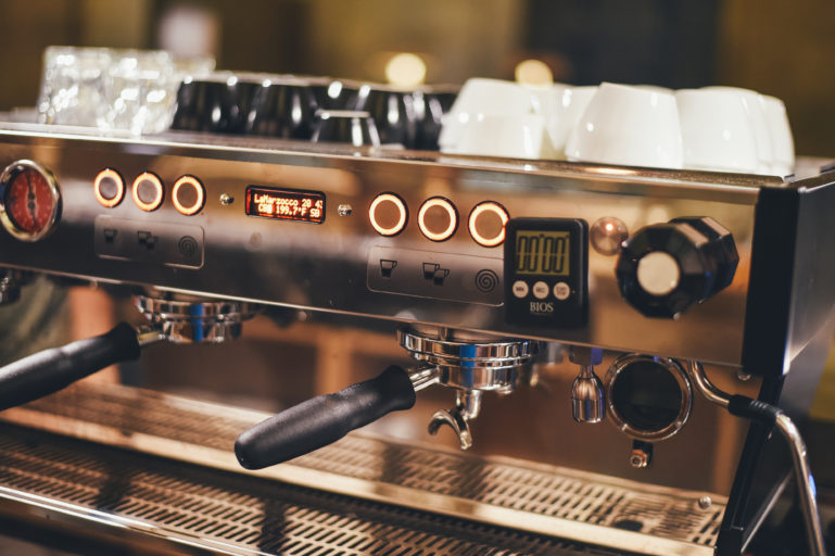 espresso machine - coffee shop equipment list