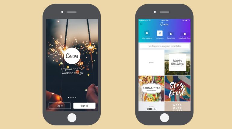 Canva screenshot retailer app best retail apps
