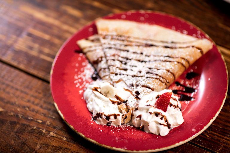 what is a pop-up restaurant crepes