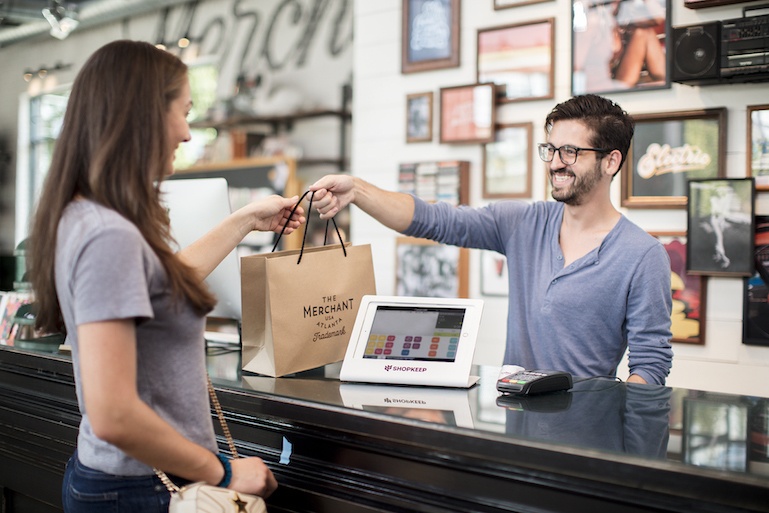 retail shopping experience helping a customer