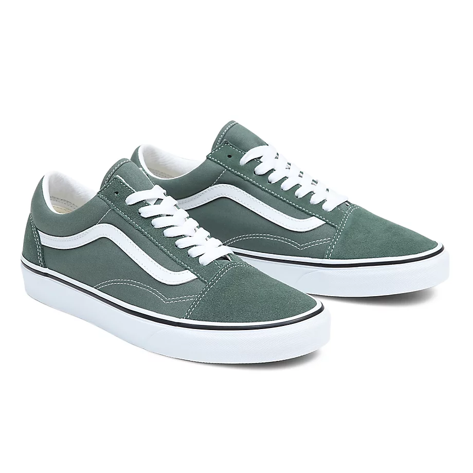 mint green vans old skool