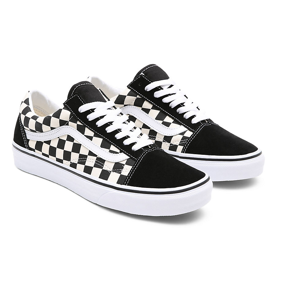 vans old skool black and white size 5