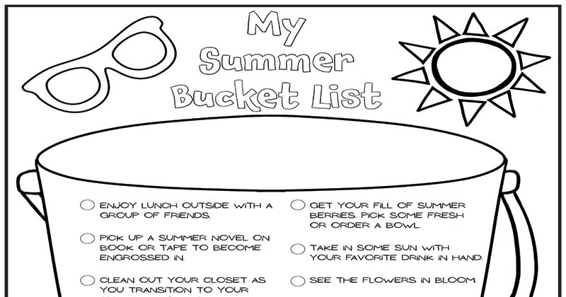 Summer Bucket List for All Ages