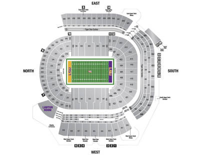 Lsu S Tiger Stadium 102 321 Lsu