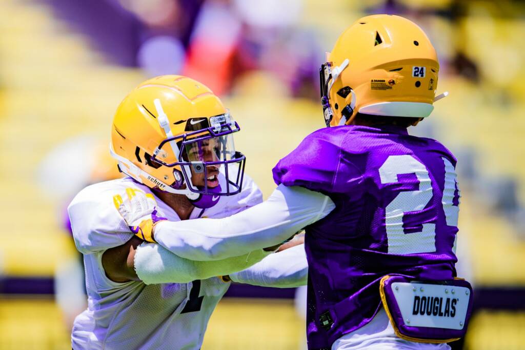 This incredible LSU video of Joe Burrow to Ja'Marr Chase went viral