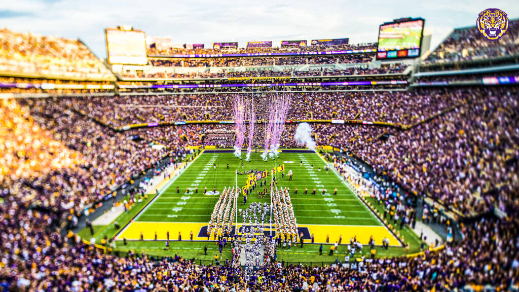 lsu tiger stadium wallpaper