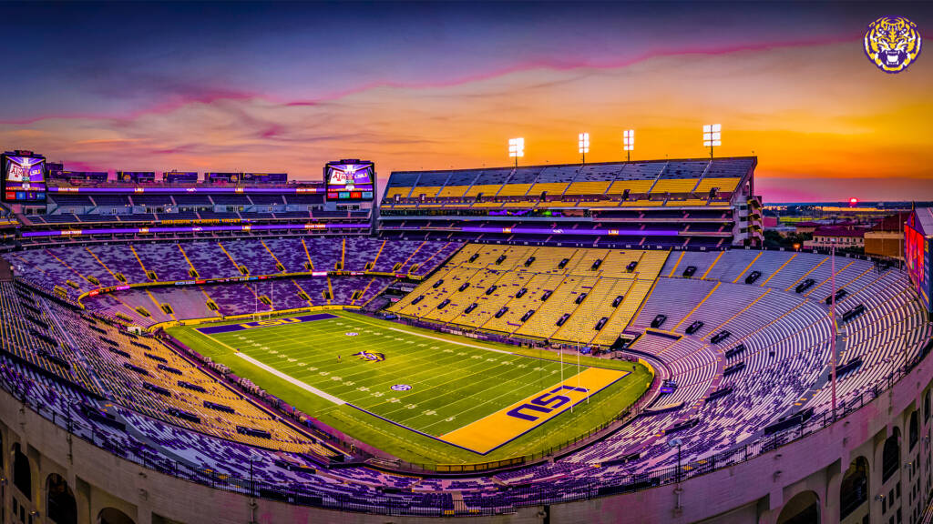 lsu tiger stadium wallpaper