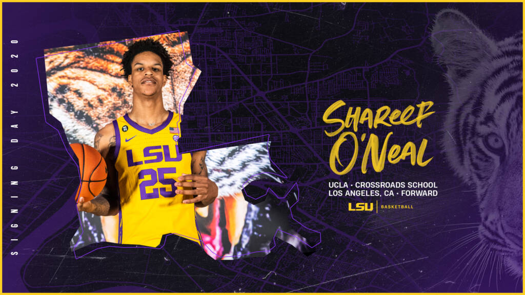 LSU Tigers | Shareef O'Neal