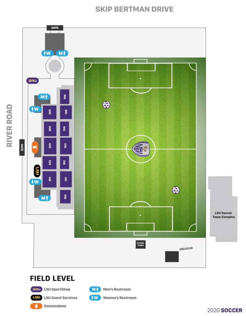 Lsu Soccer Stadium Seating Chart Lsu