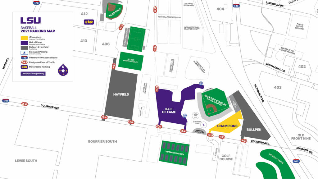 Lsu Football Parking Map Calendar 2024