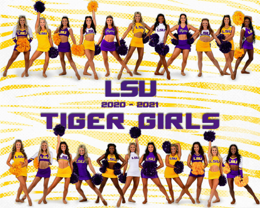 202021 LSU Tiger Girls Dance Team LSU