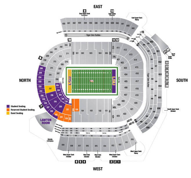 Fsu Football Seating Chart