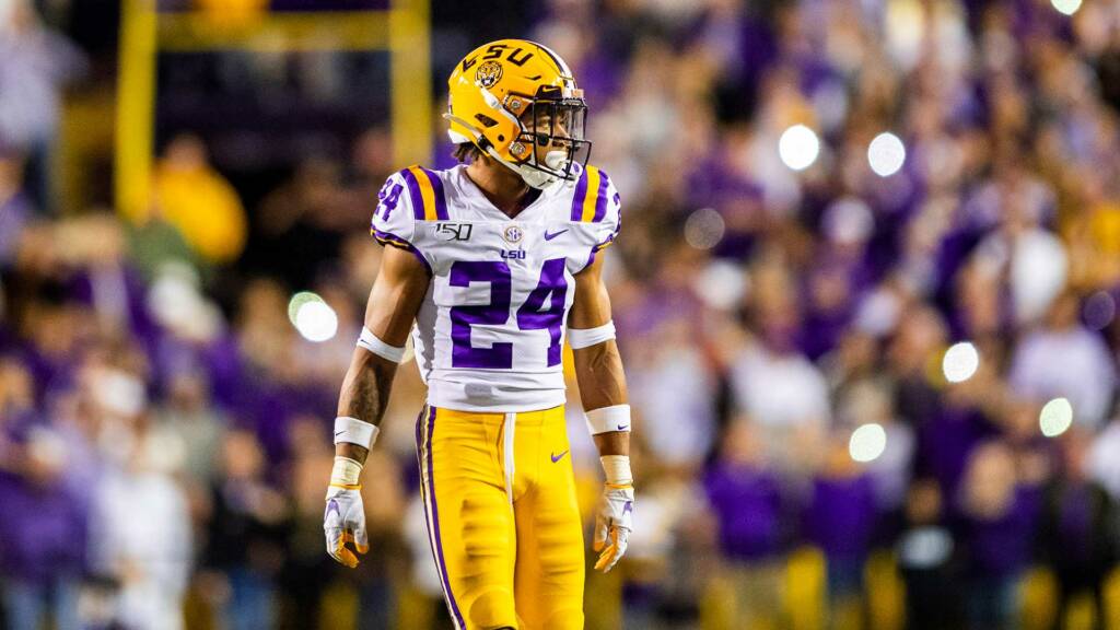 LSU's Derek Stingley Jr. practicing following concussion