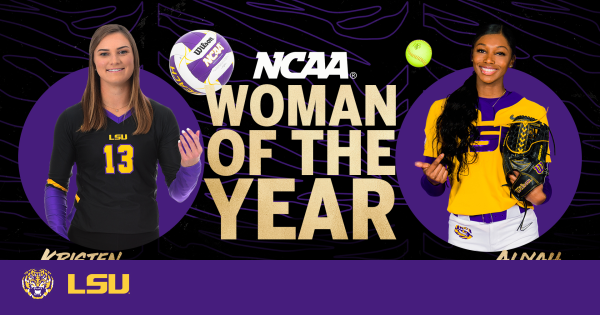 Andrews, Nuss Named NCAA Woman of the Year Nominees – LSU