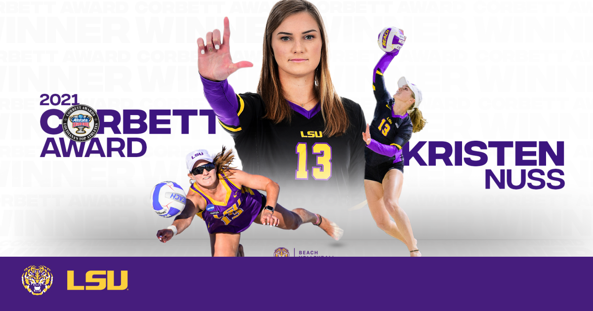 Nuss Named Corbett Award Winner – LSU