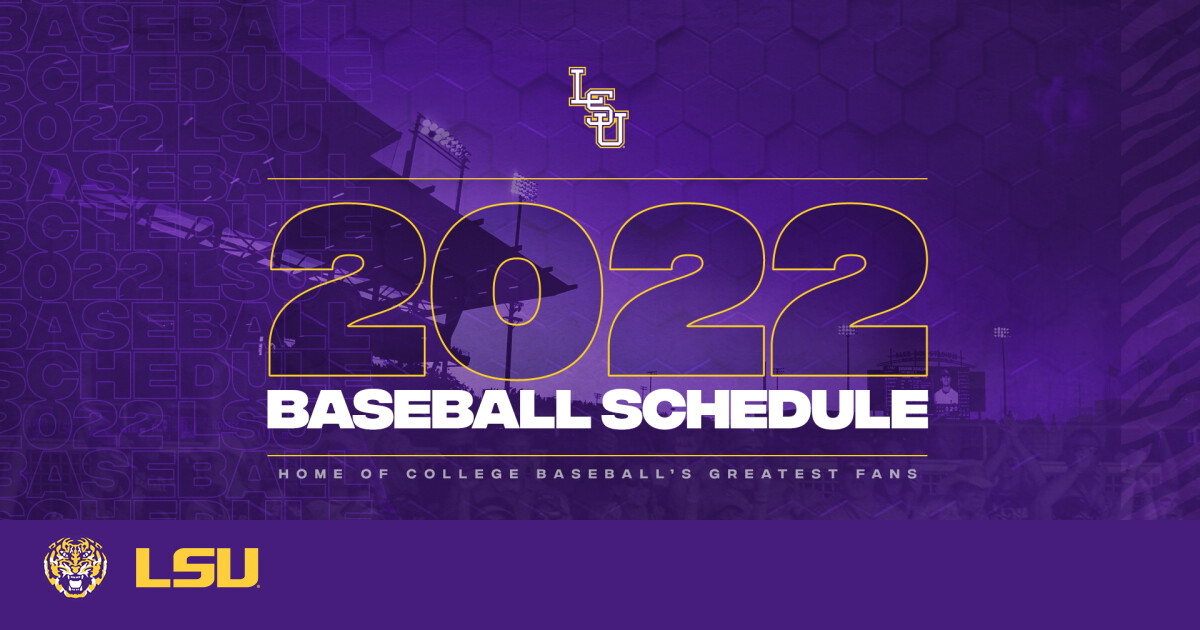 Lsu Announces 2022 Baseball Schedule – Lsu