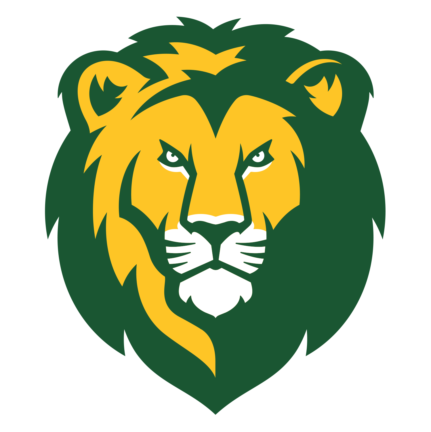 Southeastern Louisiana logo - Lion Head