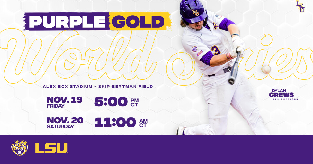 LSU Baseball on X: Reminiscing on Sundays in Gold