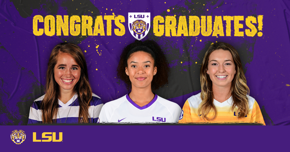 Gibbs, Martin, and Ritchie-Williams Earn Degrees From LSU – LSU