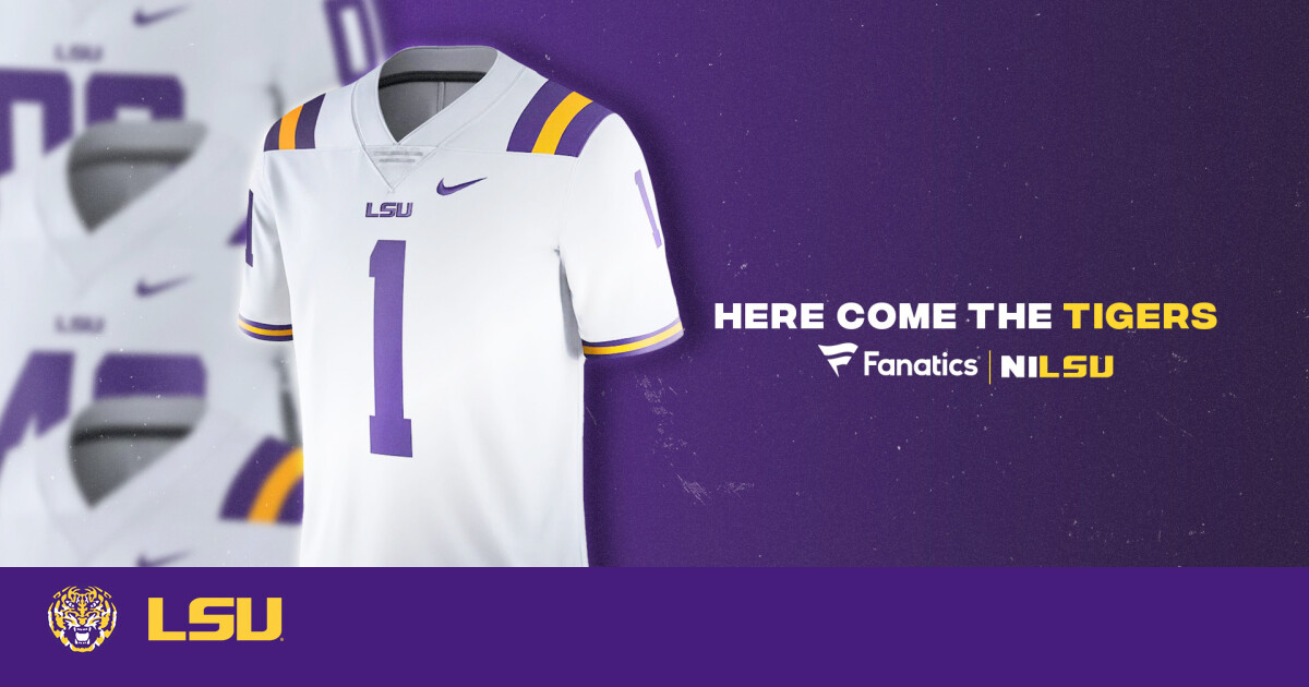 Nike LSU Tigers Women's Replica Football Jersey - #7 White