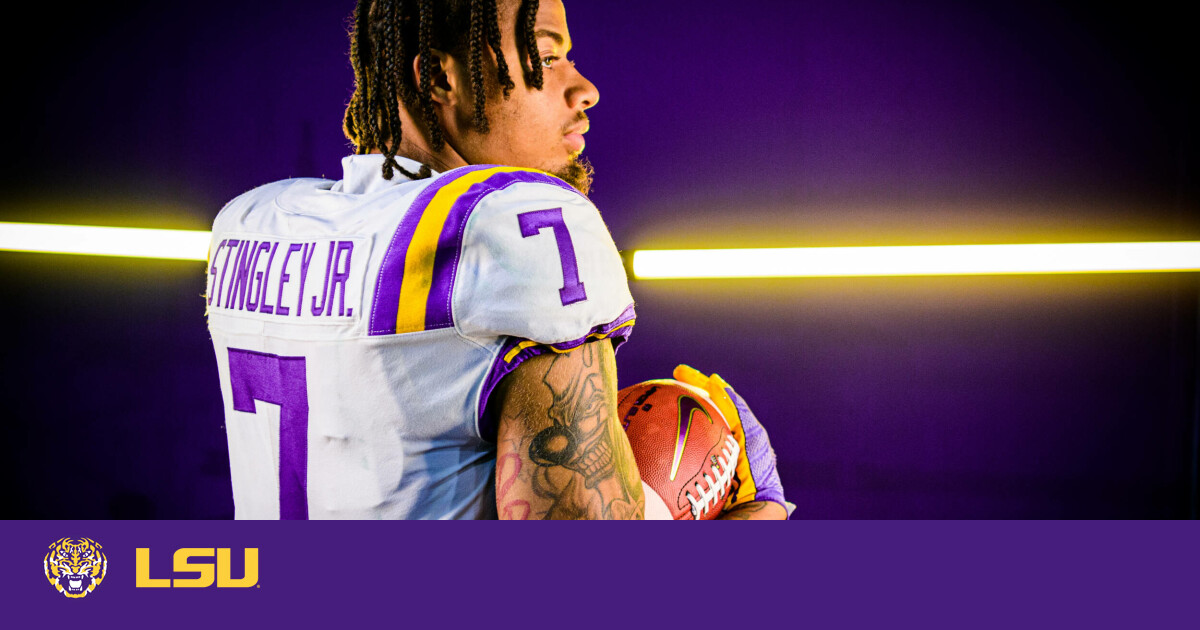 The legacy of the Stingley name  The Stingley name doesn't just stretch  across the back of an LSU jersey, but also across three generations. LSU  Football DB Derek Stingley Jr., his