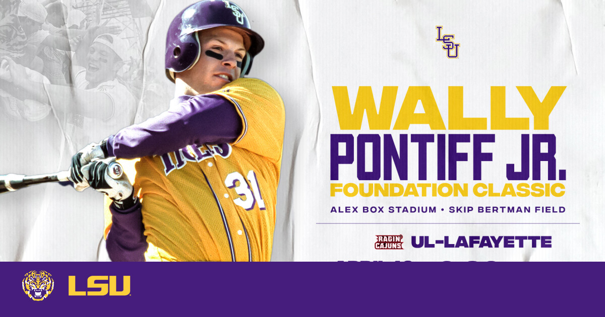 Tigers Meet Cajuns in Wally Pontiff Jr. Foundation Classic LSU