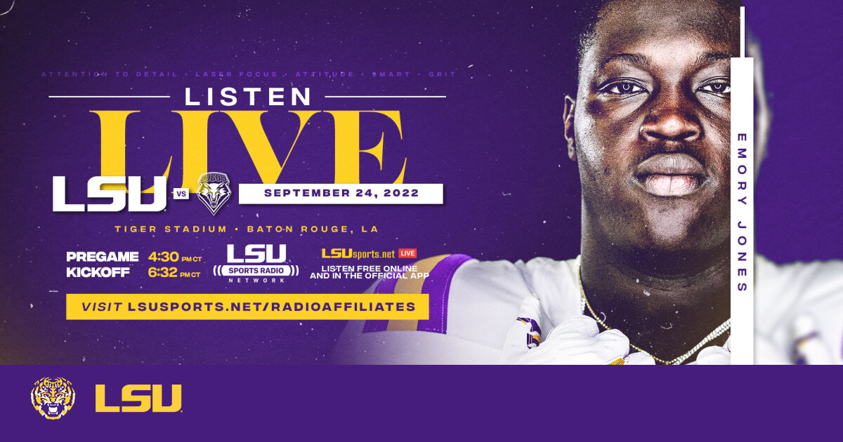 LSU Football Free Live Streaming Audio