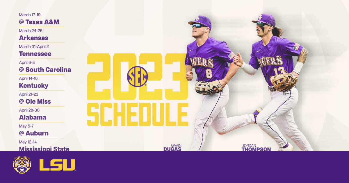 Lsu 2025 Spring Schedule Nour Noor