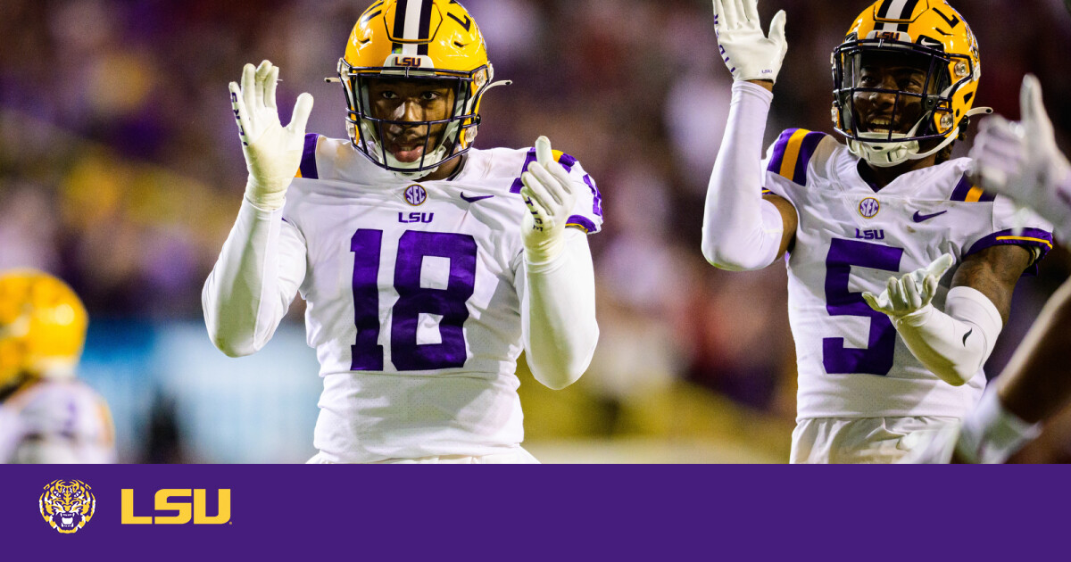 Nine Tigers Invited to 2022 NFL Combine – LSU