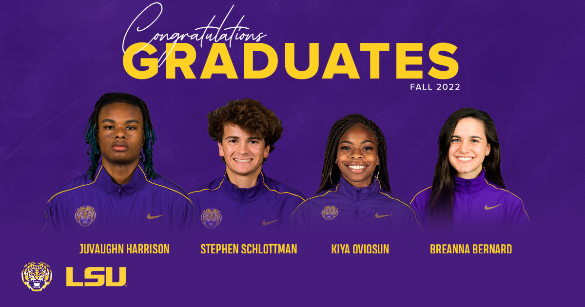 Four Track & Field Student-Athletes Earn LSU Degrees – LSU