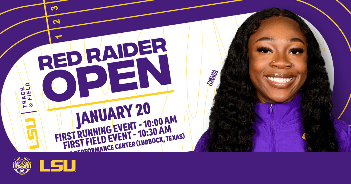 Track and Field Travels to Lubbock for Red Raider Open on Friday LSU