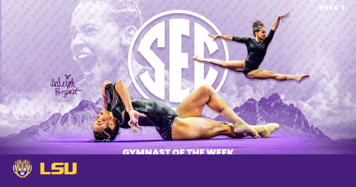 Bryant Named SEC Gymnast Of The Week – LSU