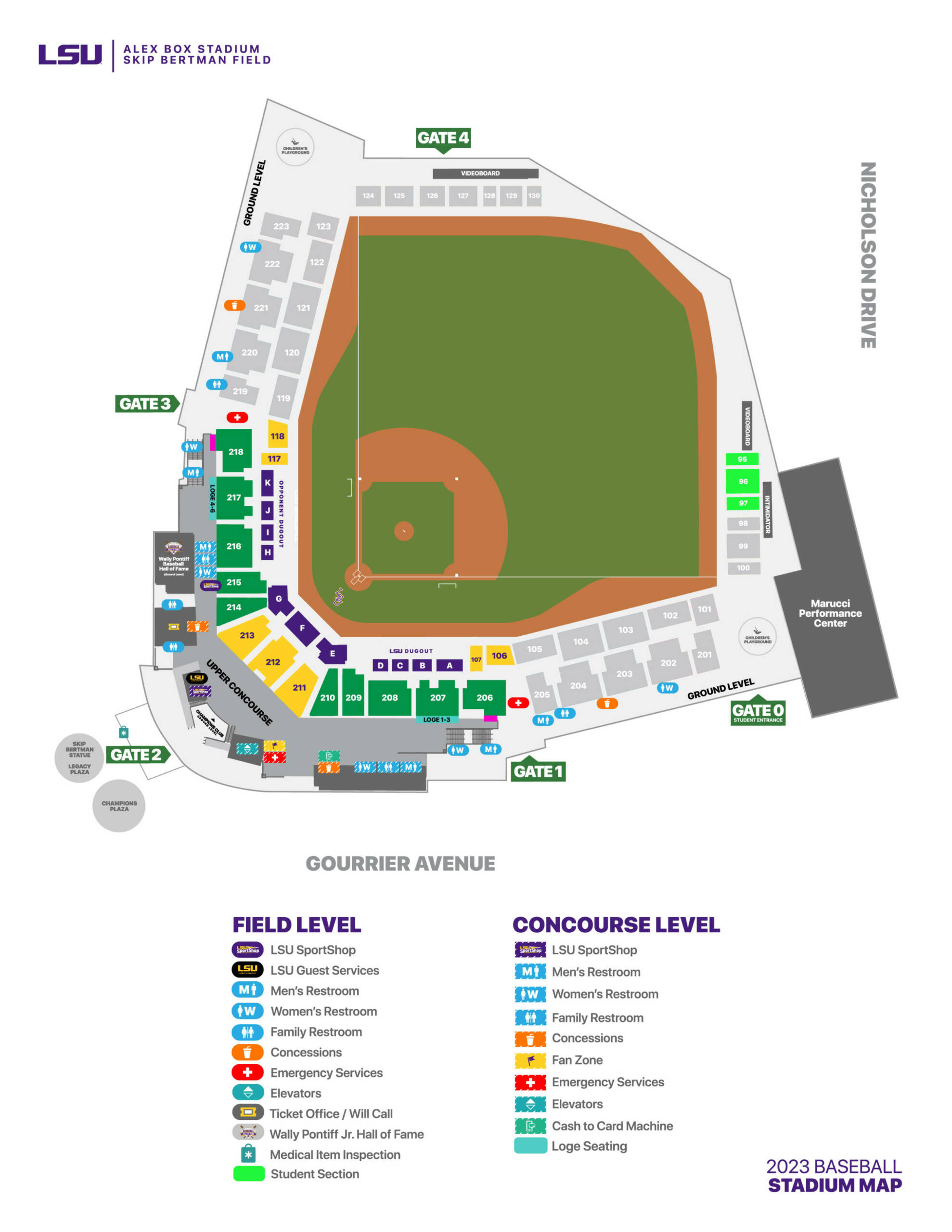 College Football Championship Game Interactive Seating Chart