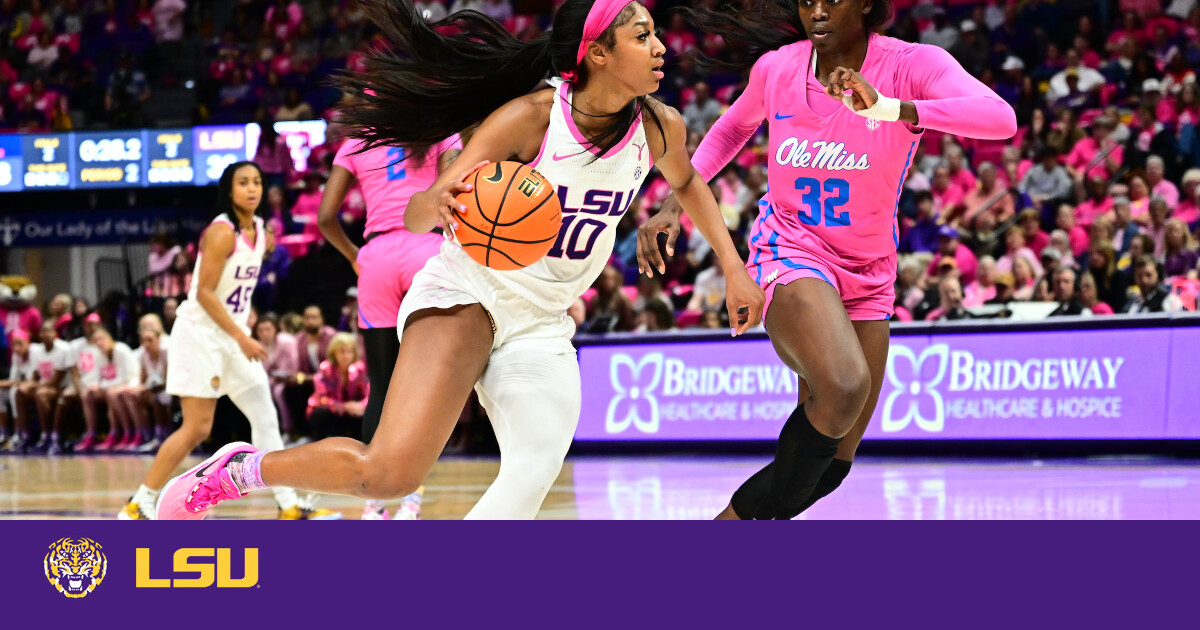 Oh Heavens: LSU's Angel Reese delivers career-high 36 points, 20 rebounds  to lead No. 5 Tigers past Ole Miss