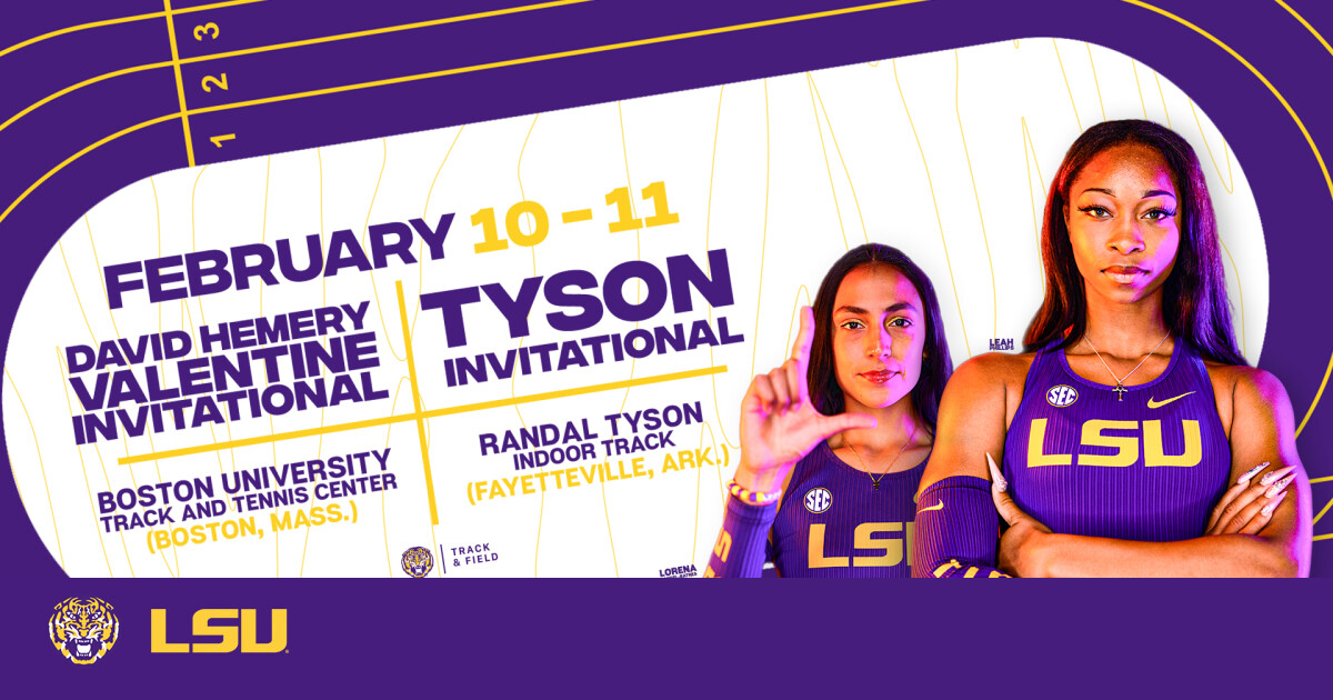 LSU Track & Field Heads to Boston and Fayetteville – LSU