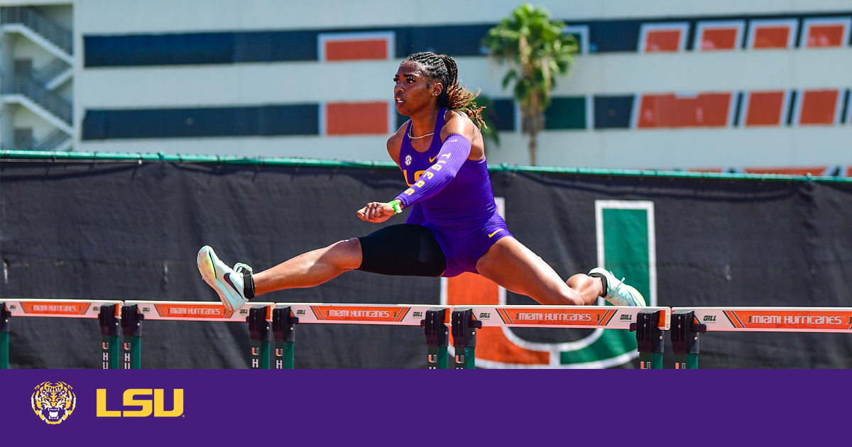 LSU Track & Field Wins 12 Events at the Hurricane Invitational LSU